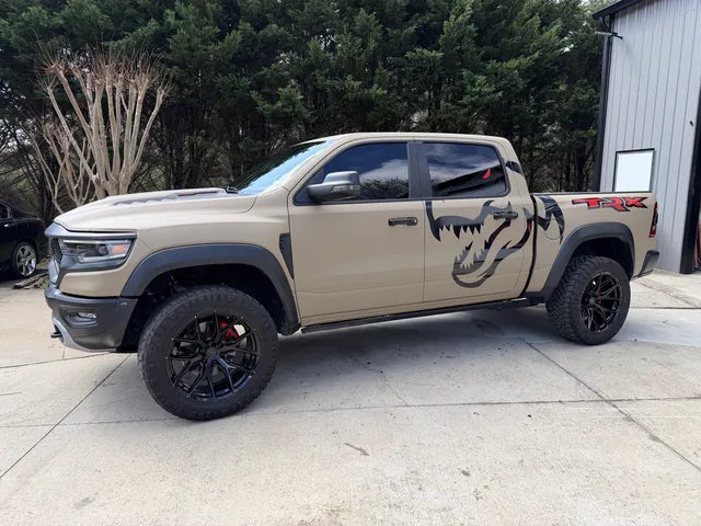 Ram TRX graphics, side view