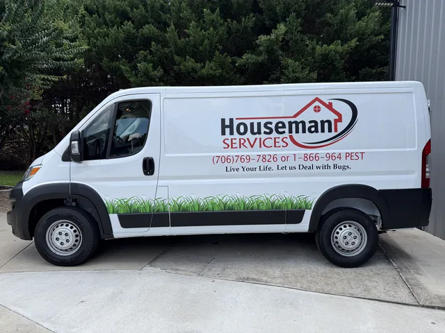 Houseman Services van