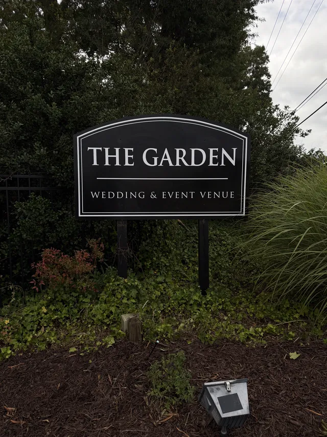 The Garden signs