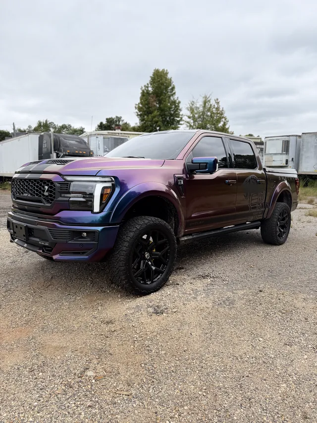 Color-shift F-150, front view