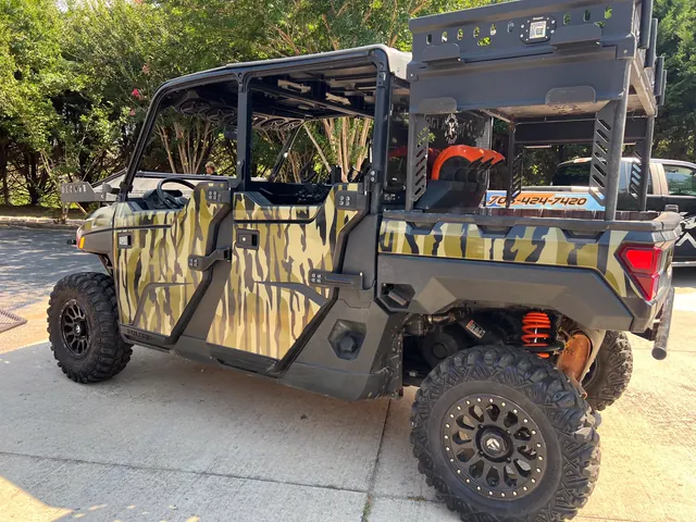 UTV camo wrap