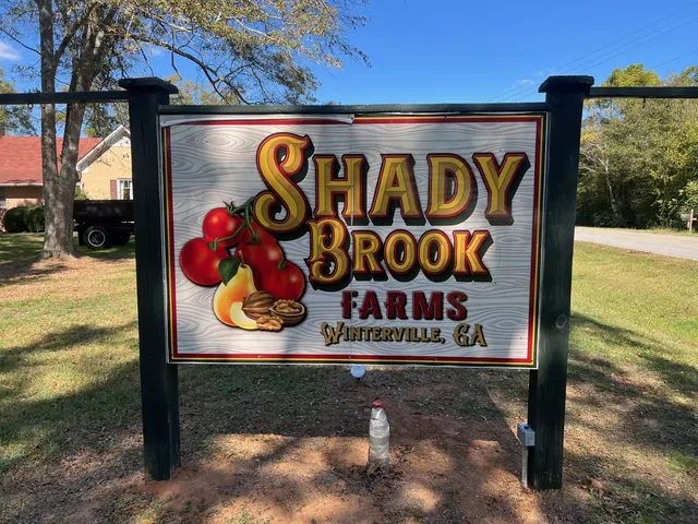 Shady Brook Farms sign