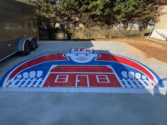 Floor logo graphic