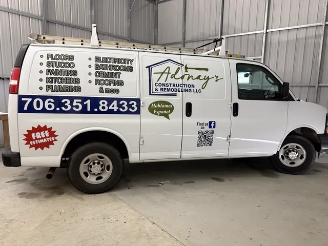 Adney's Construction van