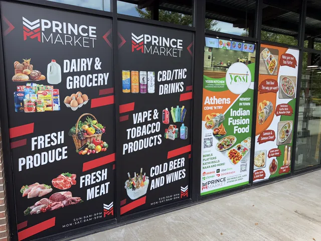 Prince Market windows