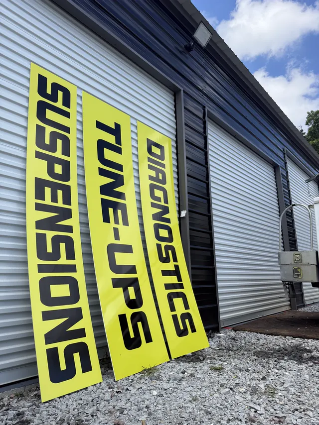 Auto shop banners