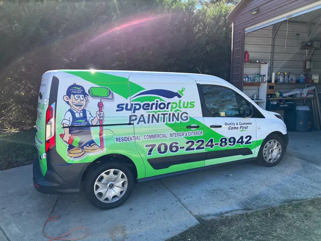 Superior Plus Painting vans